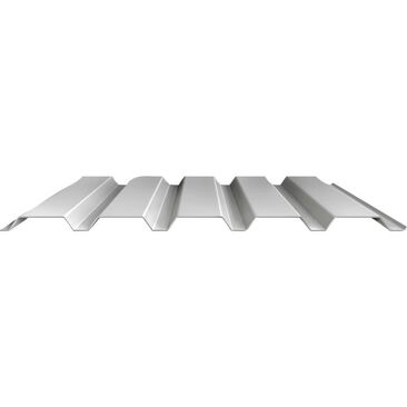 Fischer Profil Stahltrapezblech beschichtet mit Vlies | Länge: 5 m | Breite: 1 m | Farbe: anthrazit