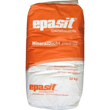 EPASIT mineralische Dichtungsschlämme MineralDicht Plast | Gewicht (netto): 30 kg | Farbe: grau