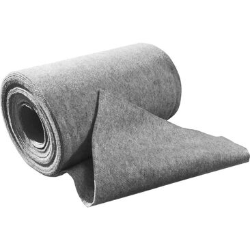 ZinCo Schutzmatte Randstreifen SMR Polyester | Breite: 50 cm | Farbe: grau | Länge: 25 m