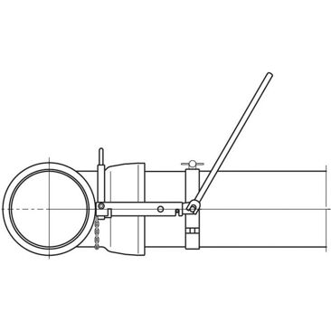 Saint-Gobain PAM Montagegerät V 301 Plus für Rohre und Formstücke beschichtet