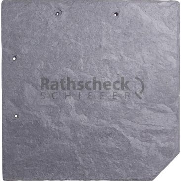 Rathscheck Dachschiefer Fassadenschiefer Wabenschablone Inter-SIN gelocht | Breite: 200 mm