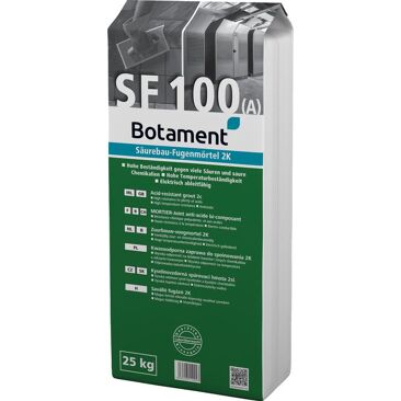 BOTAMENT Silikatfugenmörtel SF 100 | Gewicht (netto): 25 kg | Farbe: anthrazit