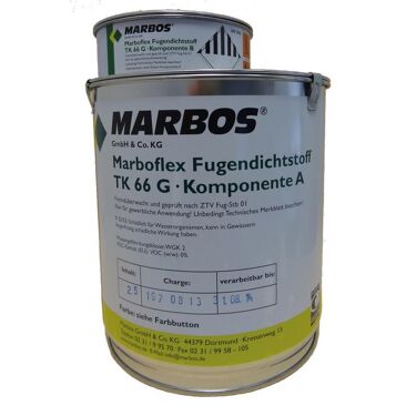 MARBOS Polysulfiddichtungsmasse Marboflex | Gewicht (netto): 2.5 kg | Farbe: grau